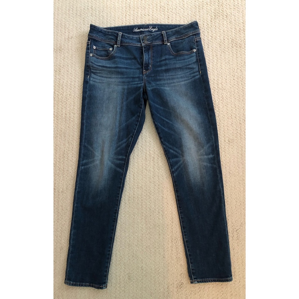 LIKE NEW Skinny Straight Stretch AEO Jeans